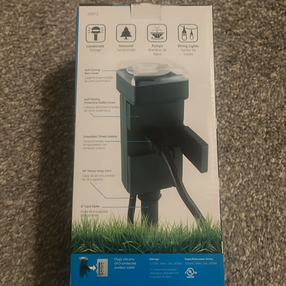 GE yard stake timer - Picture 4 of 6